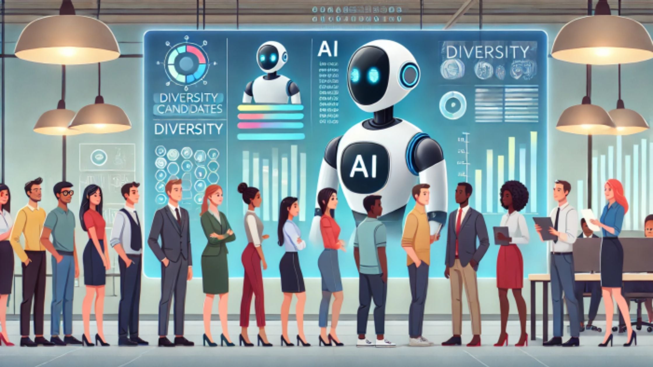 Using AI to Promote Inclusion and Diversity in the Hiring Process