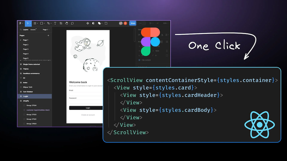 Figma to React Native: Convert designs to clean code in a click