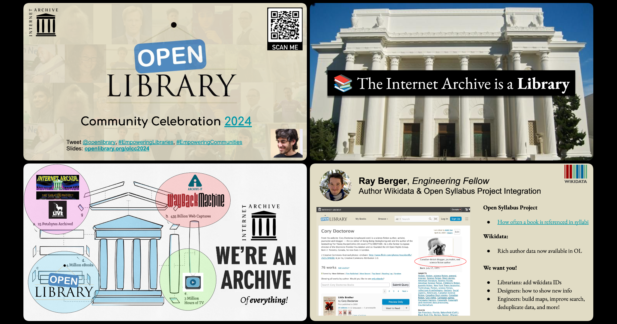 Wikidata and the 2024 Open Library Community Celebration