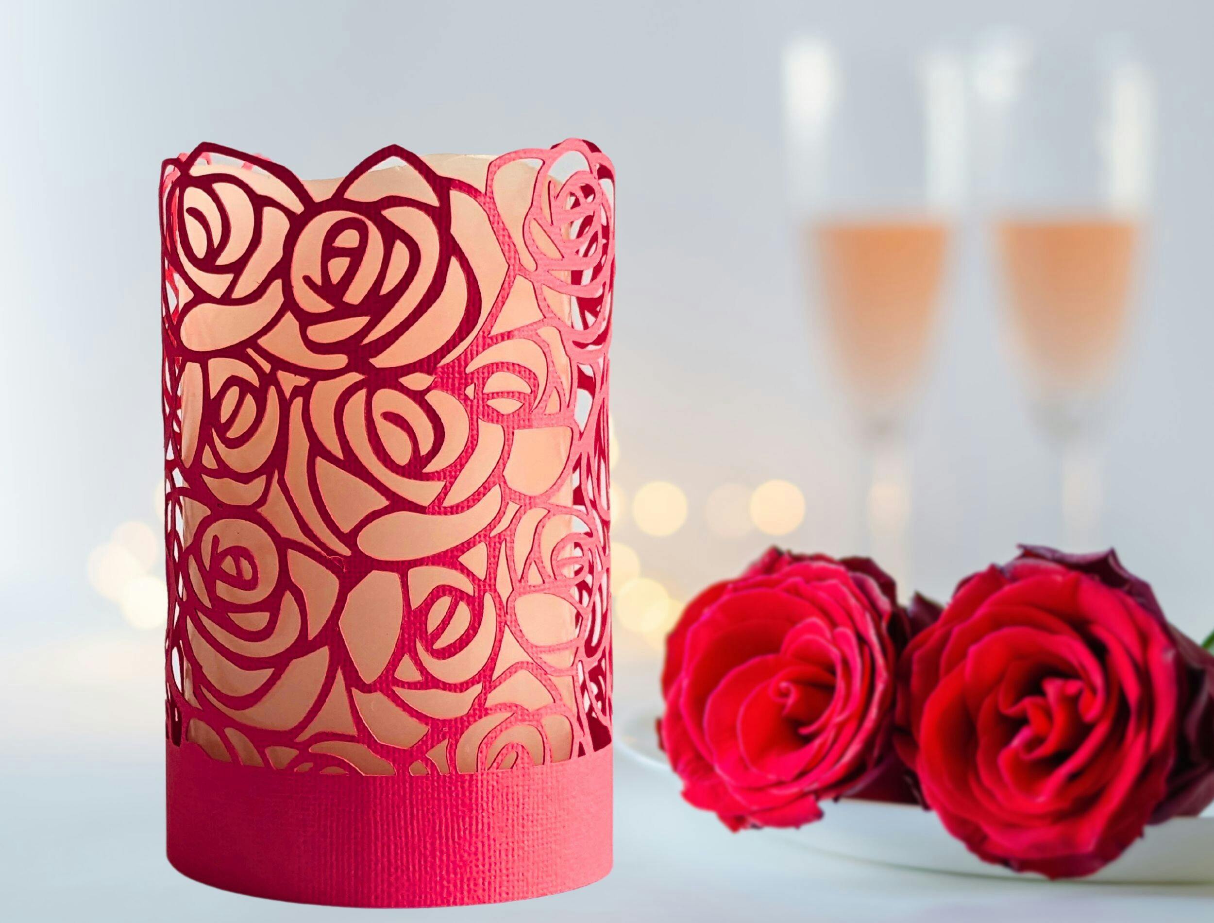 Rose Lace Lantern