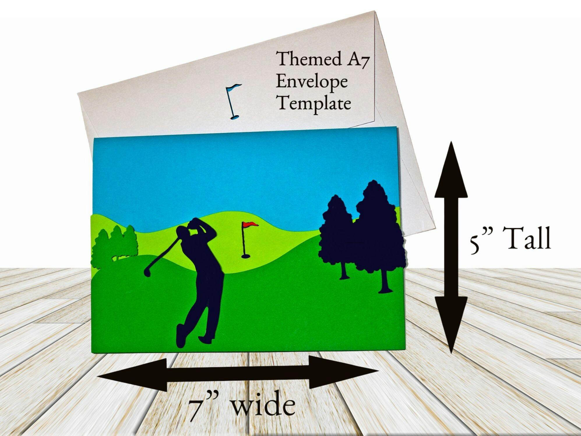 Crafted Golf Card