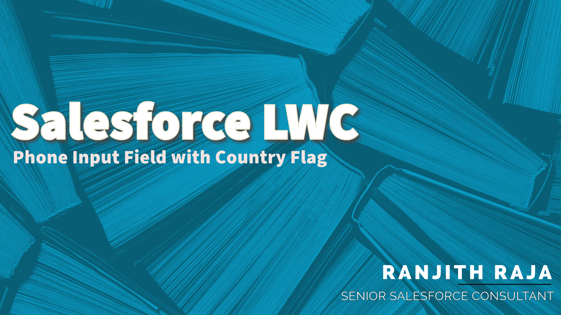 Salesforce LWC: Phone Input Field with Country Flag