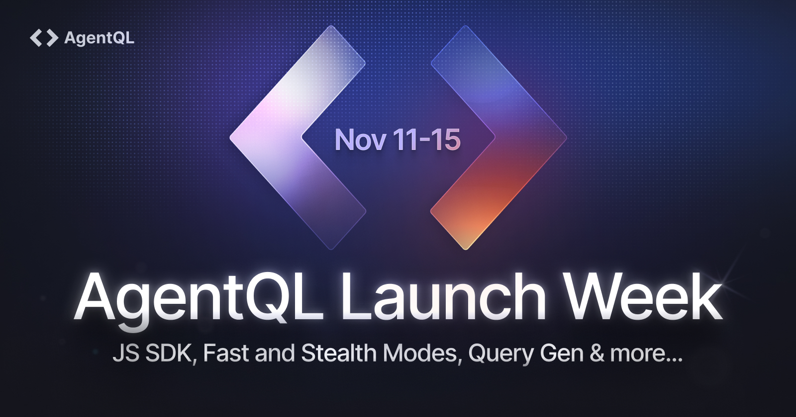 AgentQL Launch Week Begins