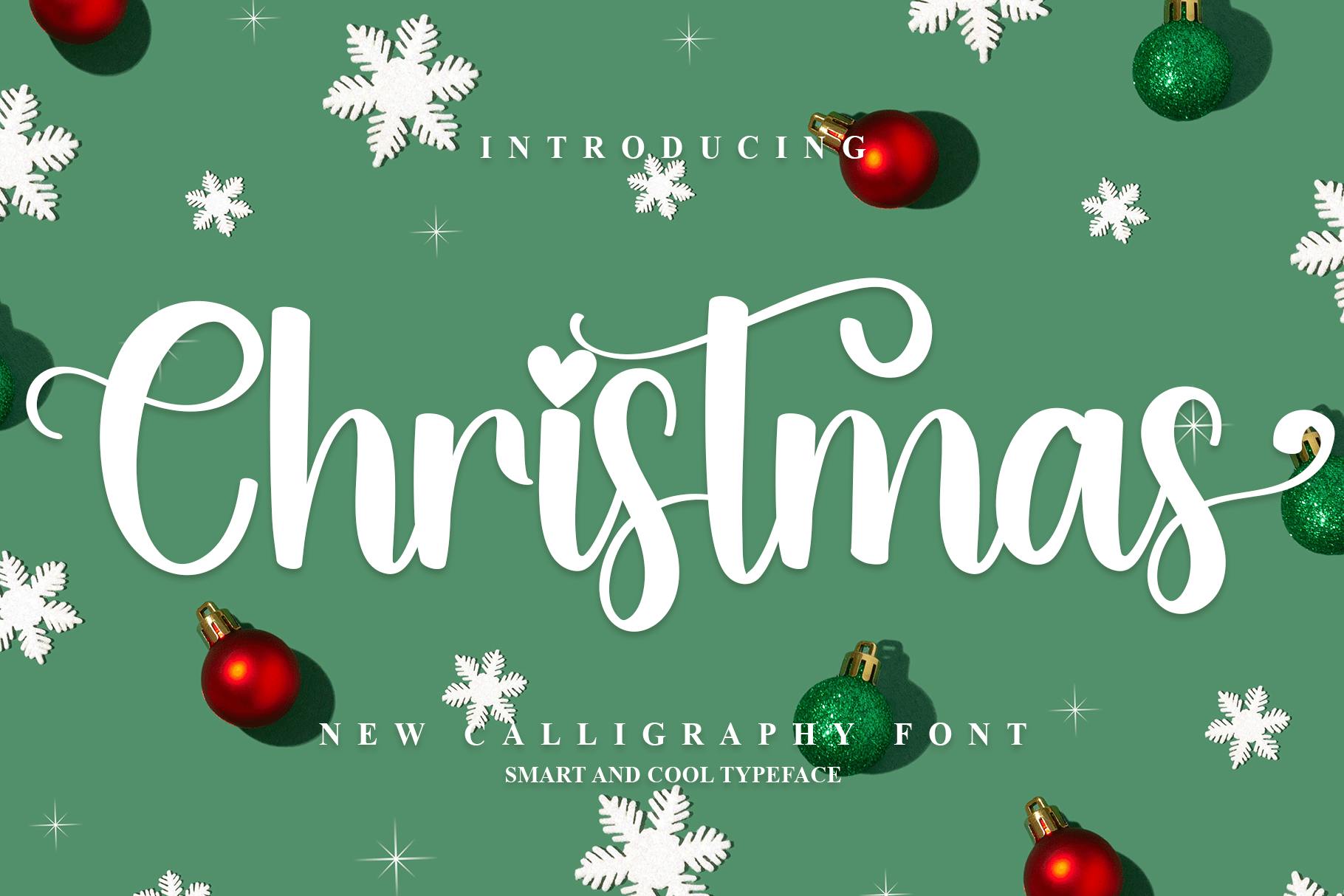 Christmas Font Display