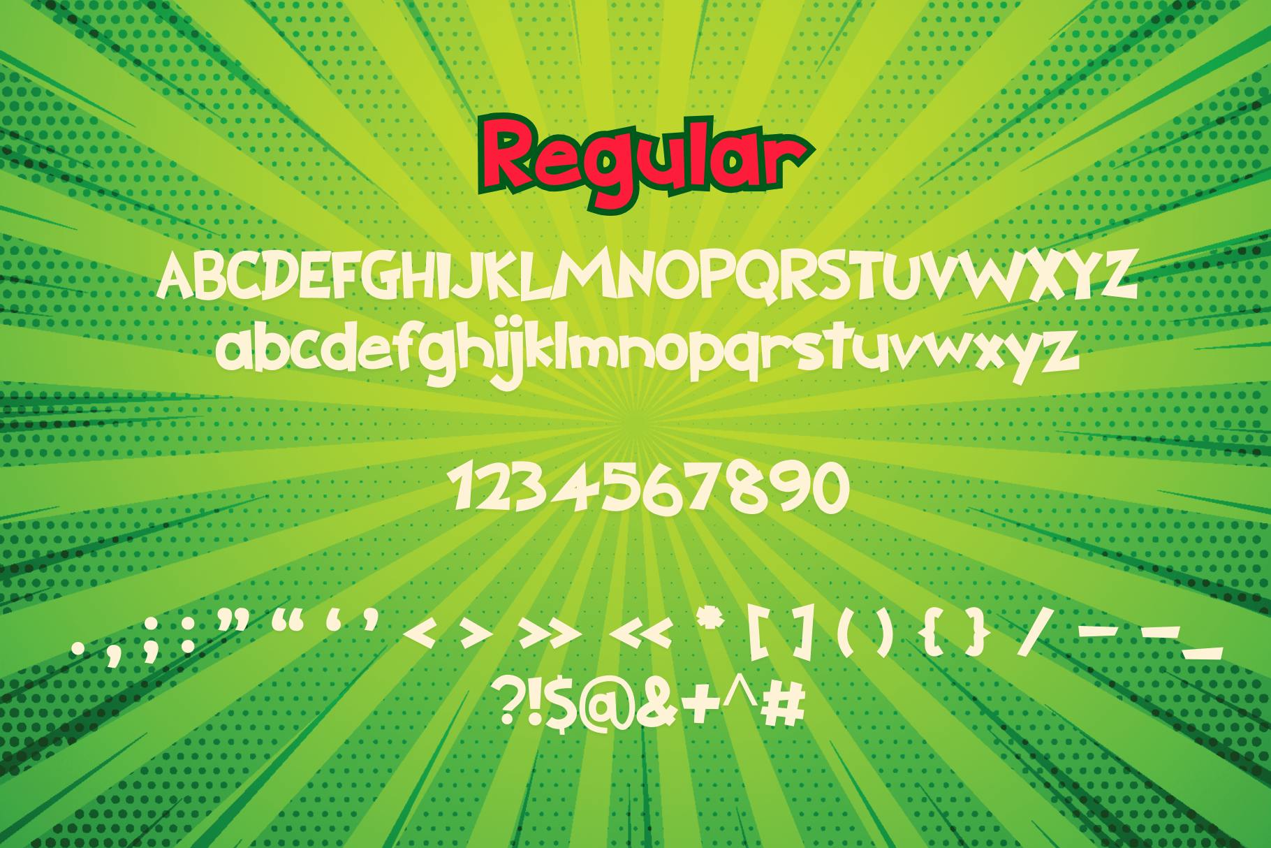 Christmas Grinch Font Inspiration #4