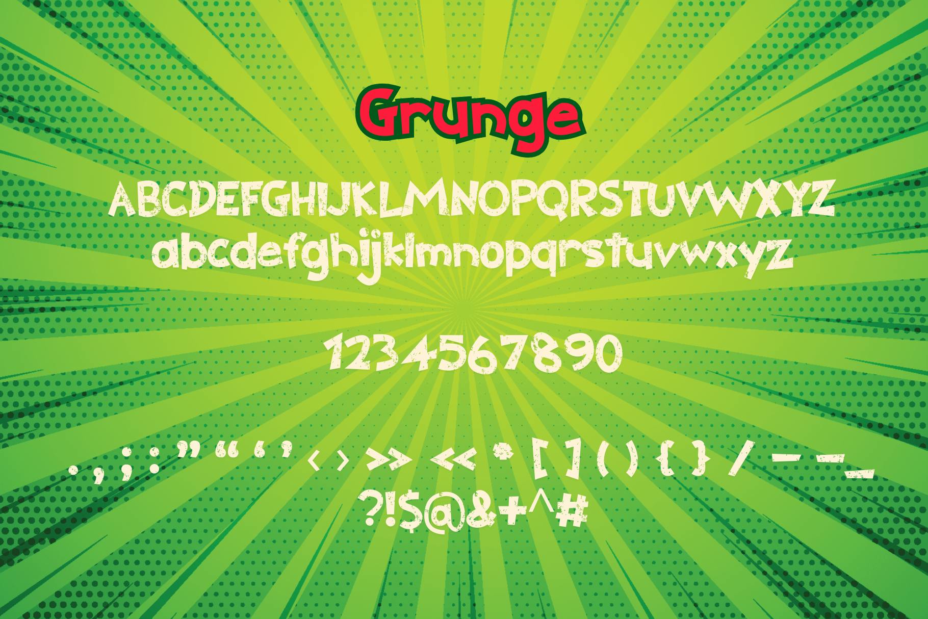 Christmas Grinch Font Inspiration #5