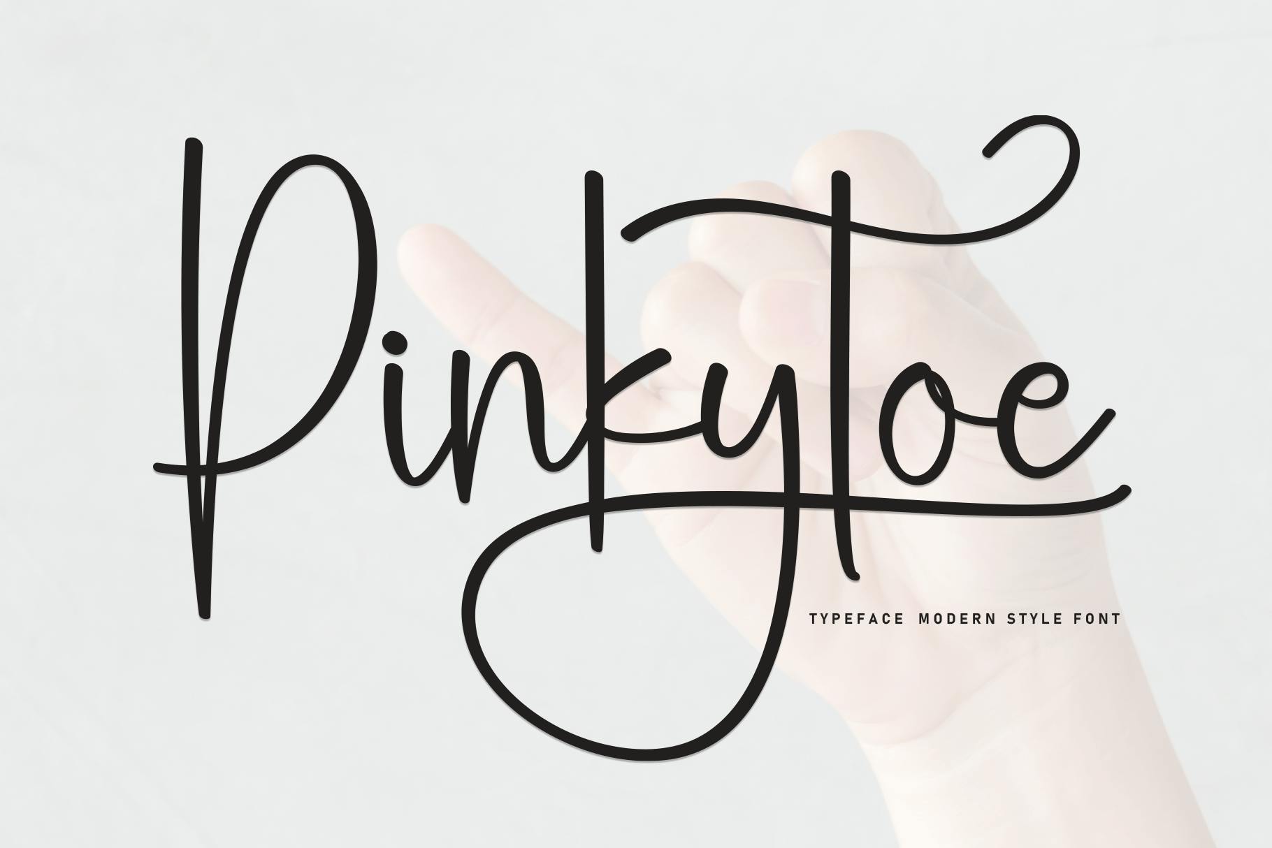 Pinkytoe Font Example 1