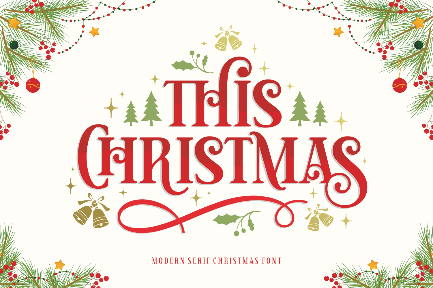 This Christmas Font Design