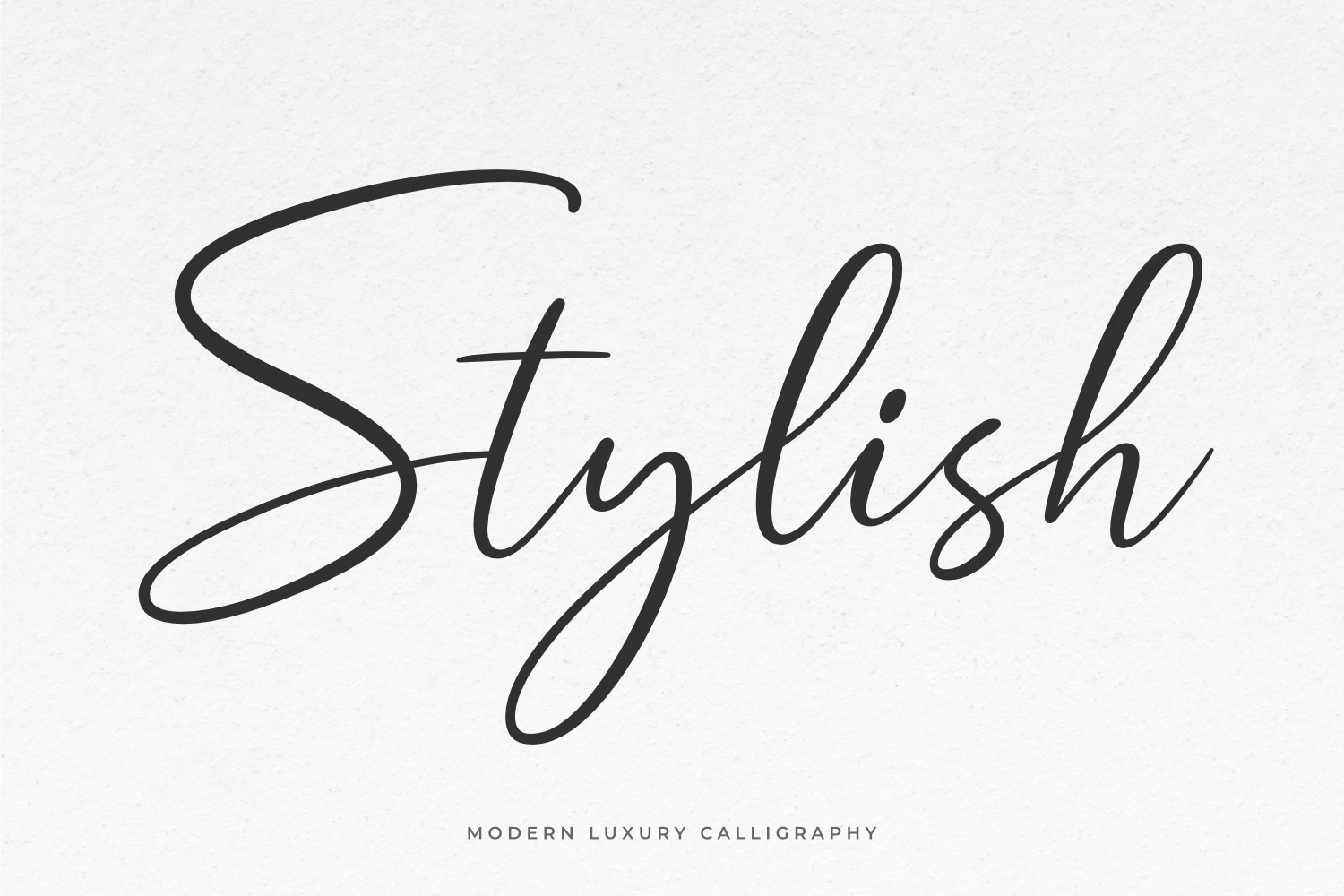 Elevate Your Designs with a Modern Calligraphic Font