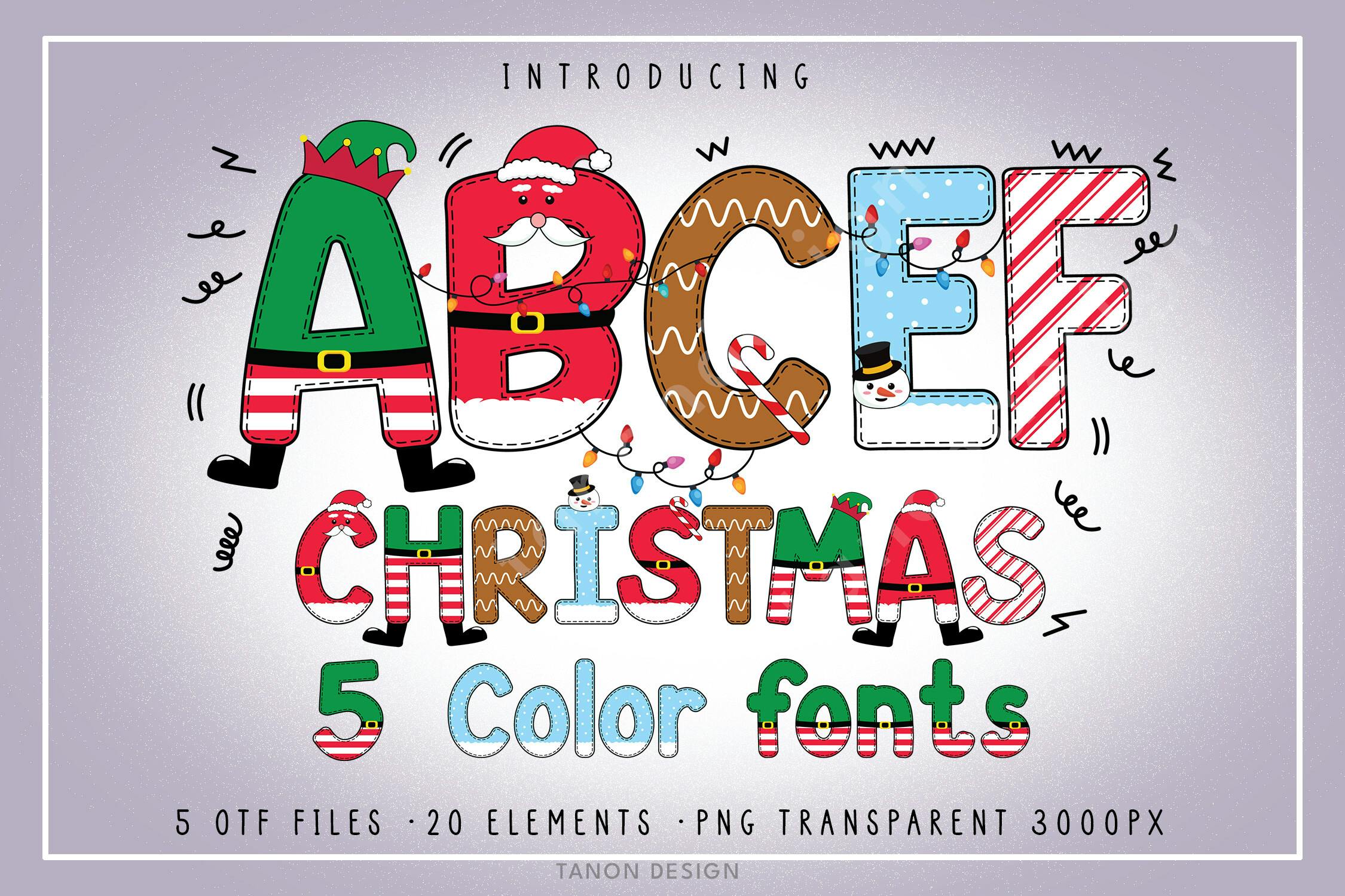 Christmas Font Design