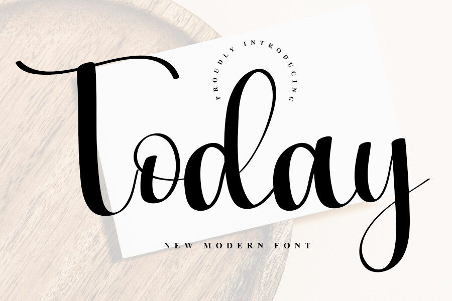 Elevate Your Projects with the Today Font's Charm