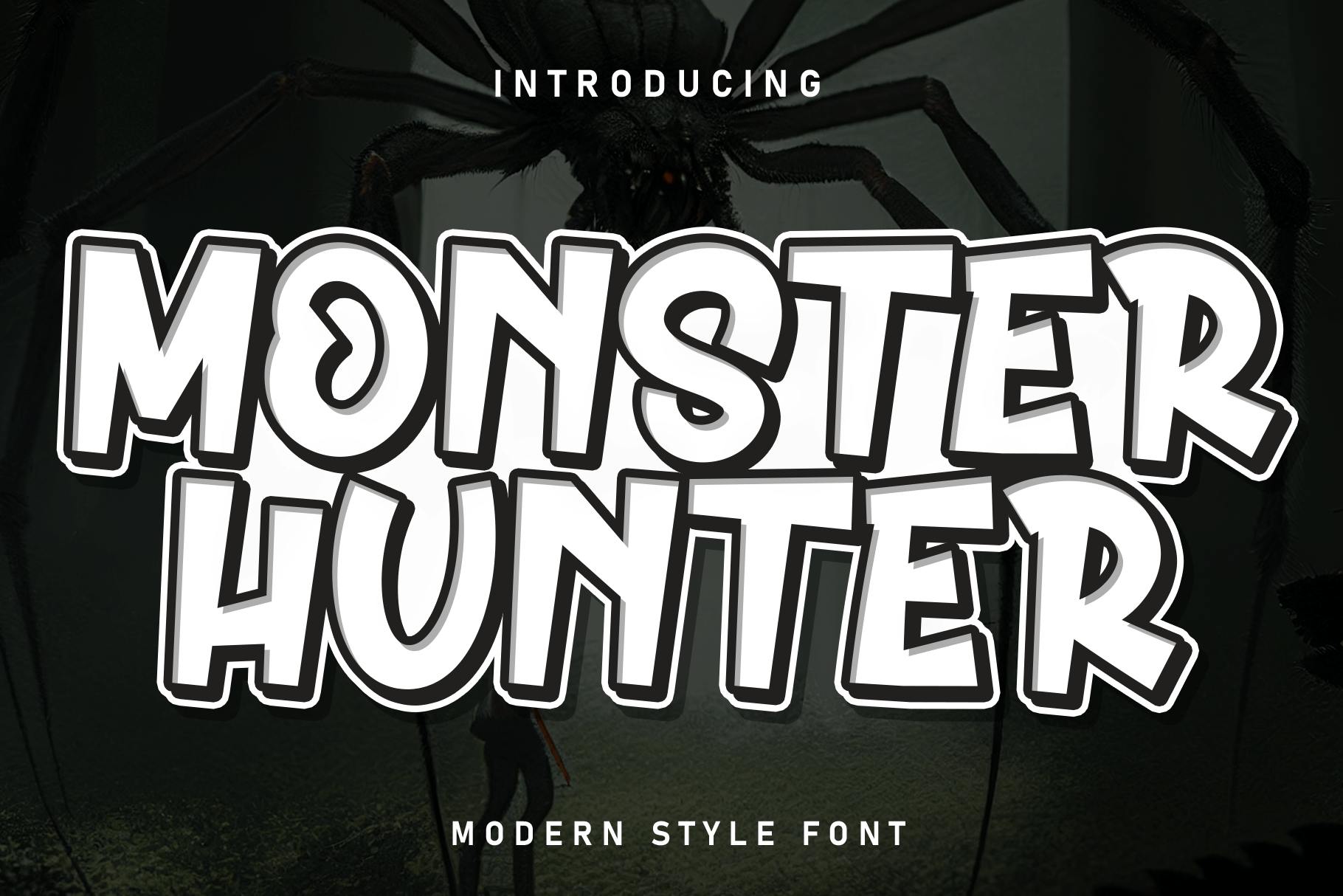 Monster Hunter Handwritten Font