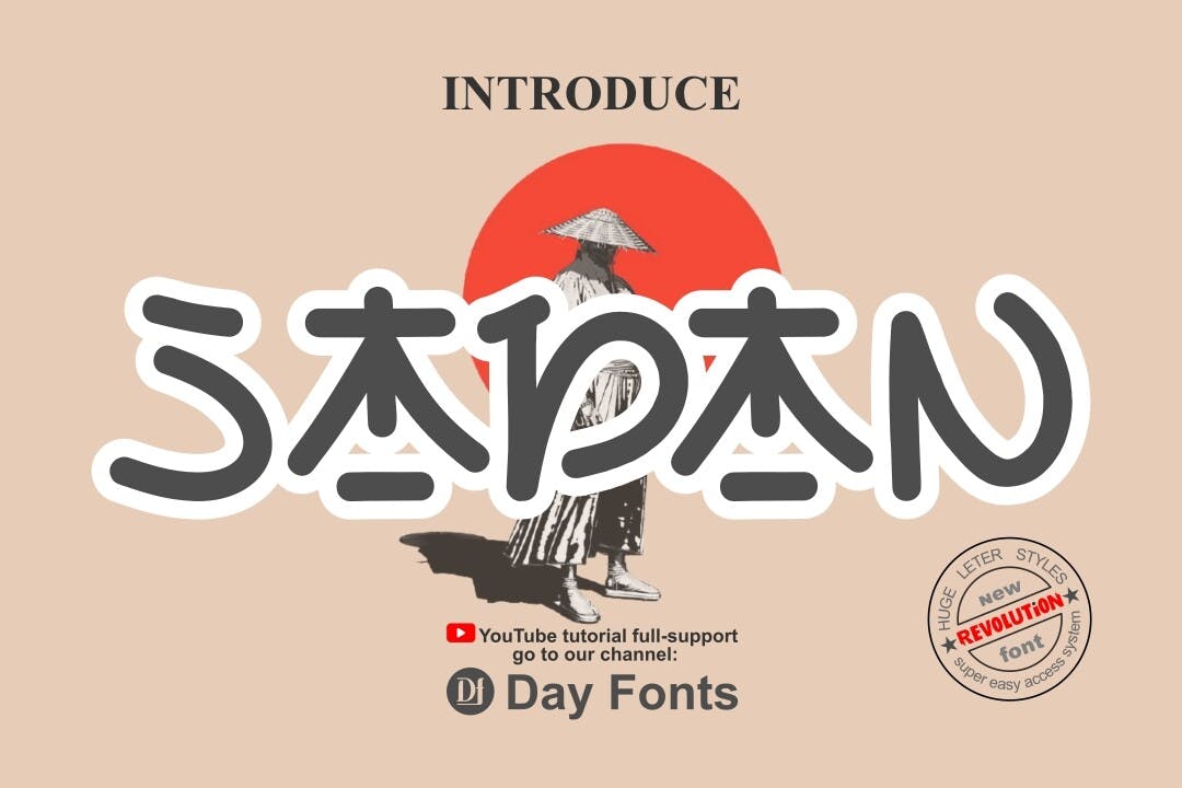 Japan Font Example 1