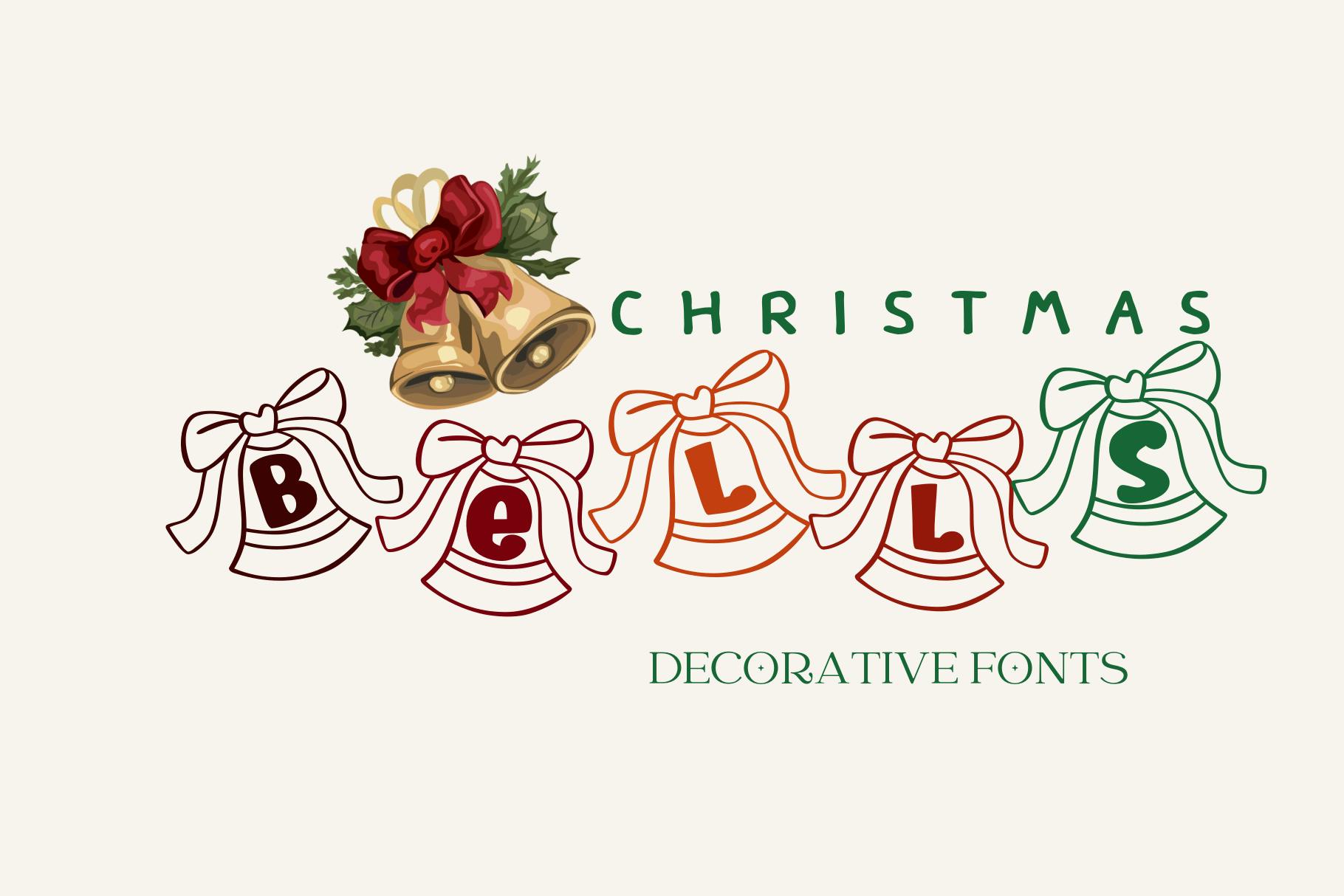 Christmas Bells Font