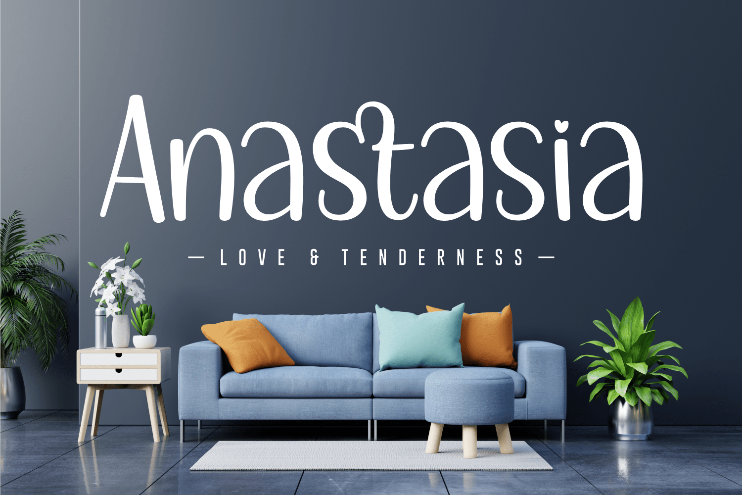 Anastasia Font Example 1