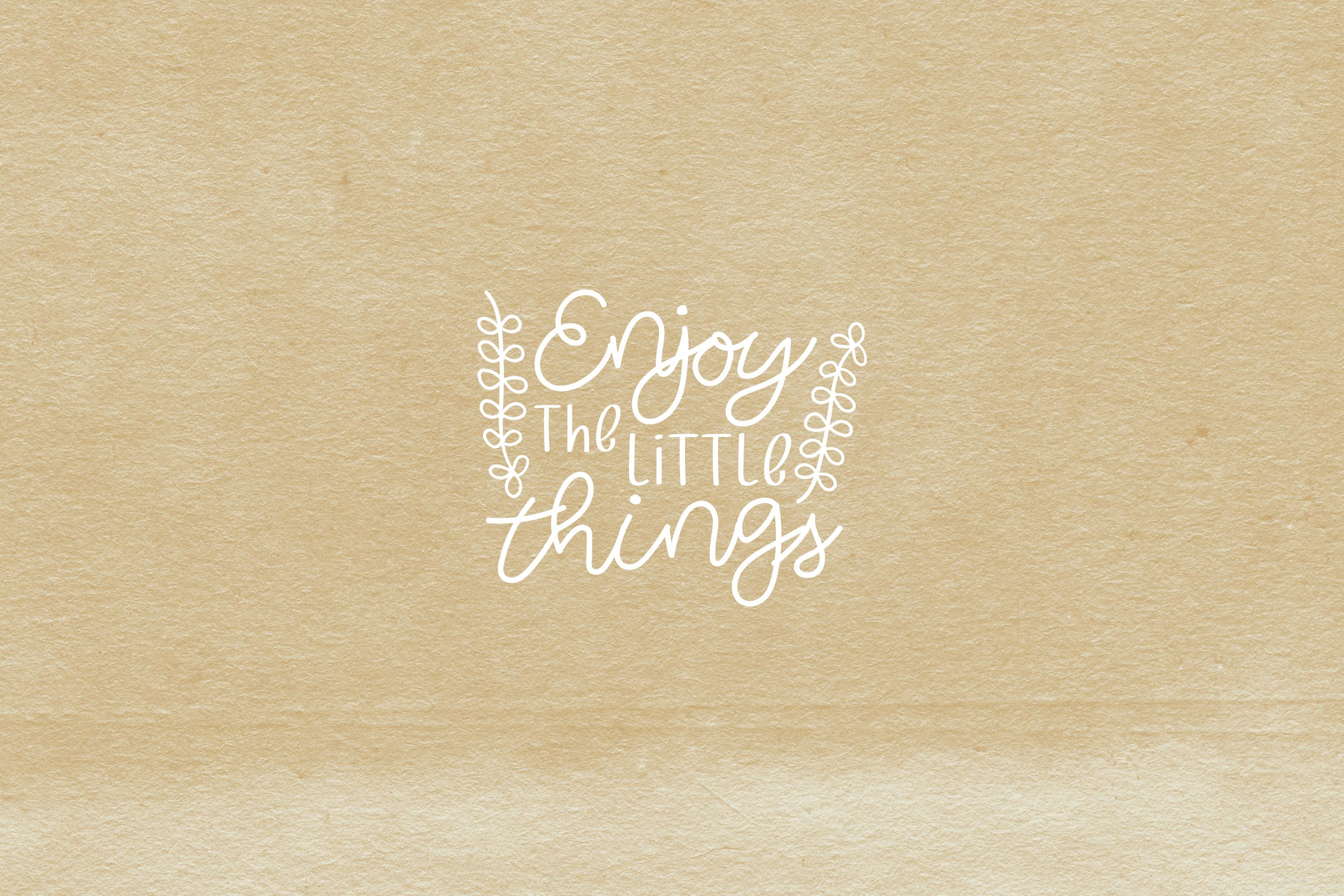 Little Things Duo Font Example 5