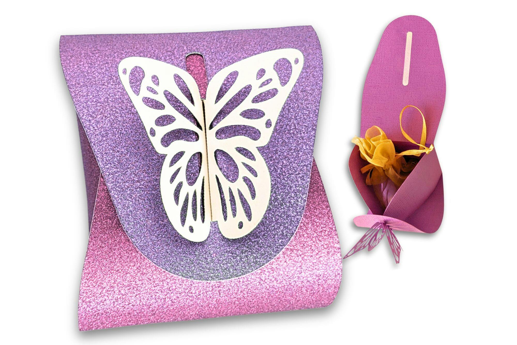 Assembled Butterfly Gift Box