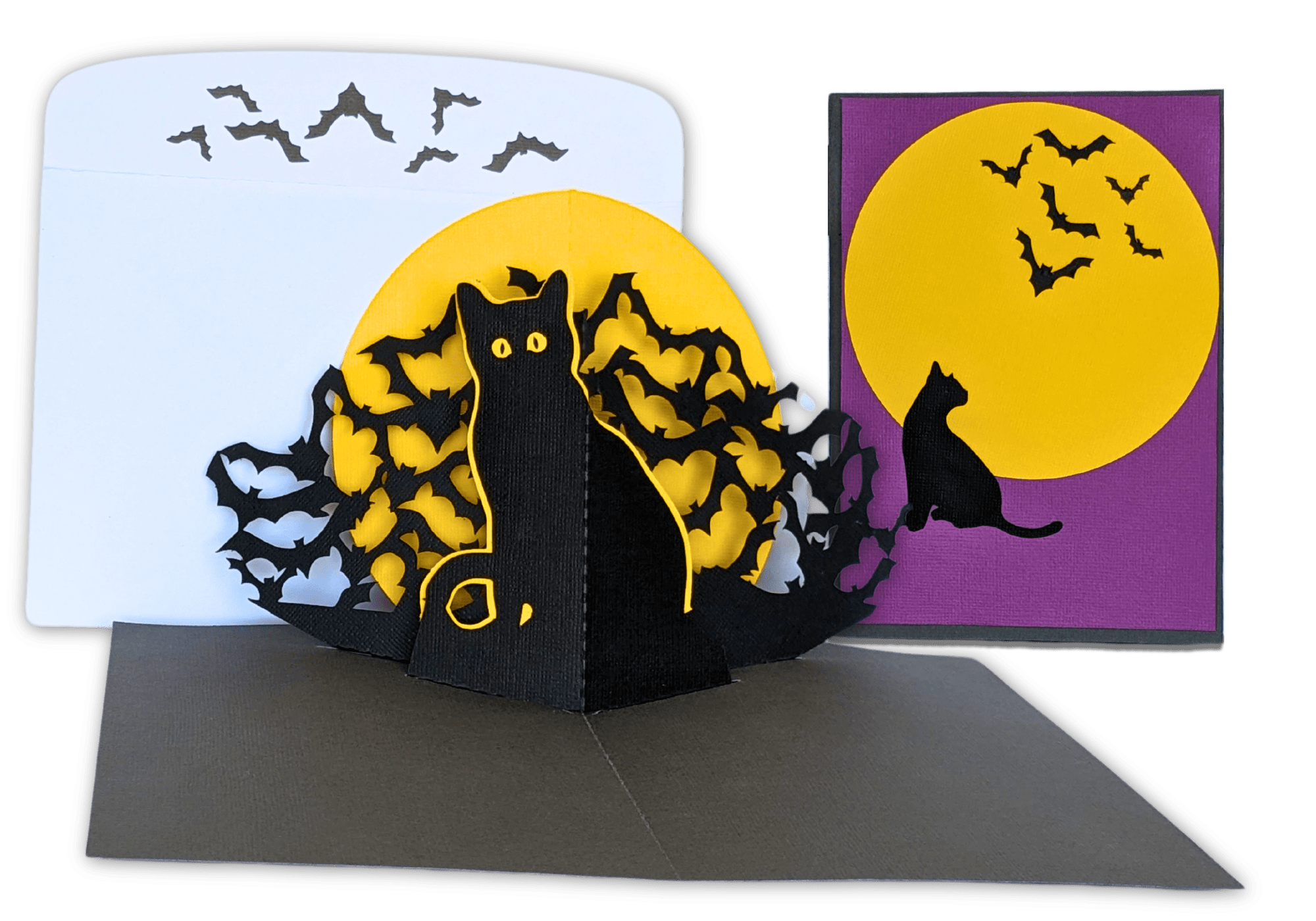 Spooky Halloween Pop-Up Card Template