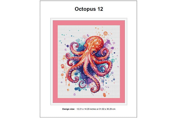 Colorful Octopus Pattern