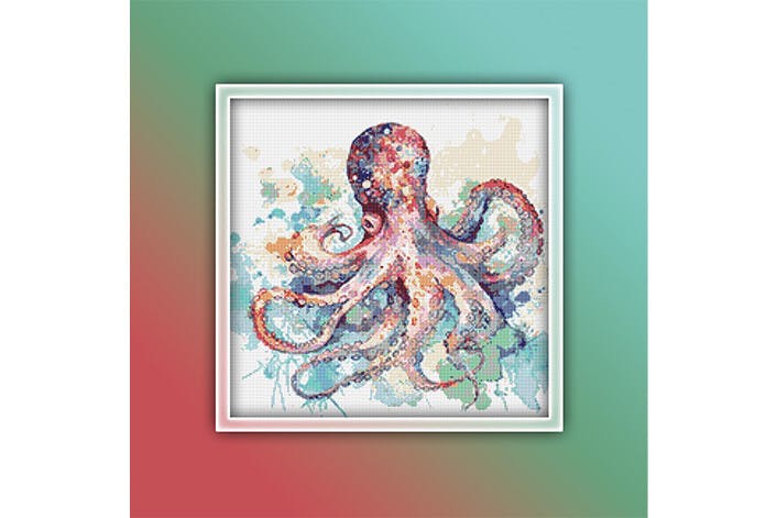 Octopus Cross Stitch