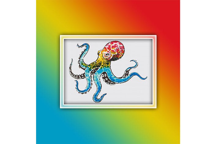 Octopus Cross Stitch Pattern