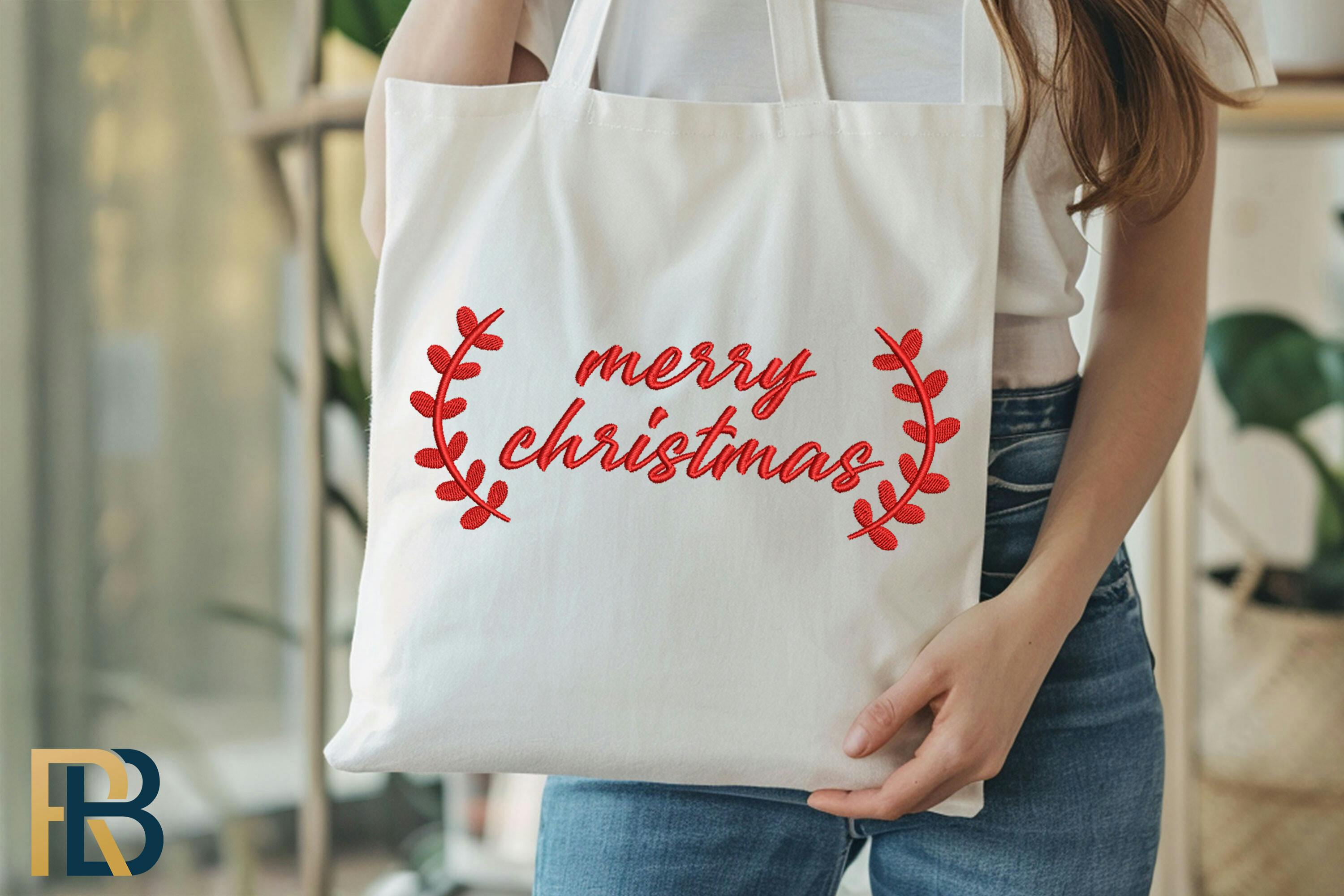 Christmas Wreath Embroidery