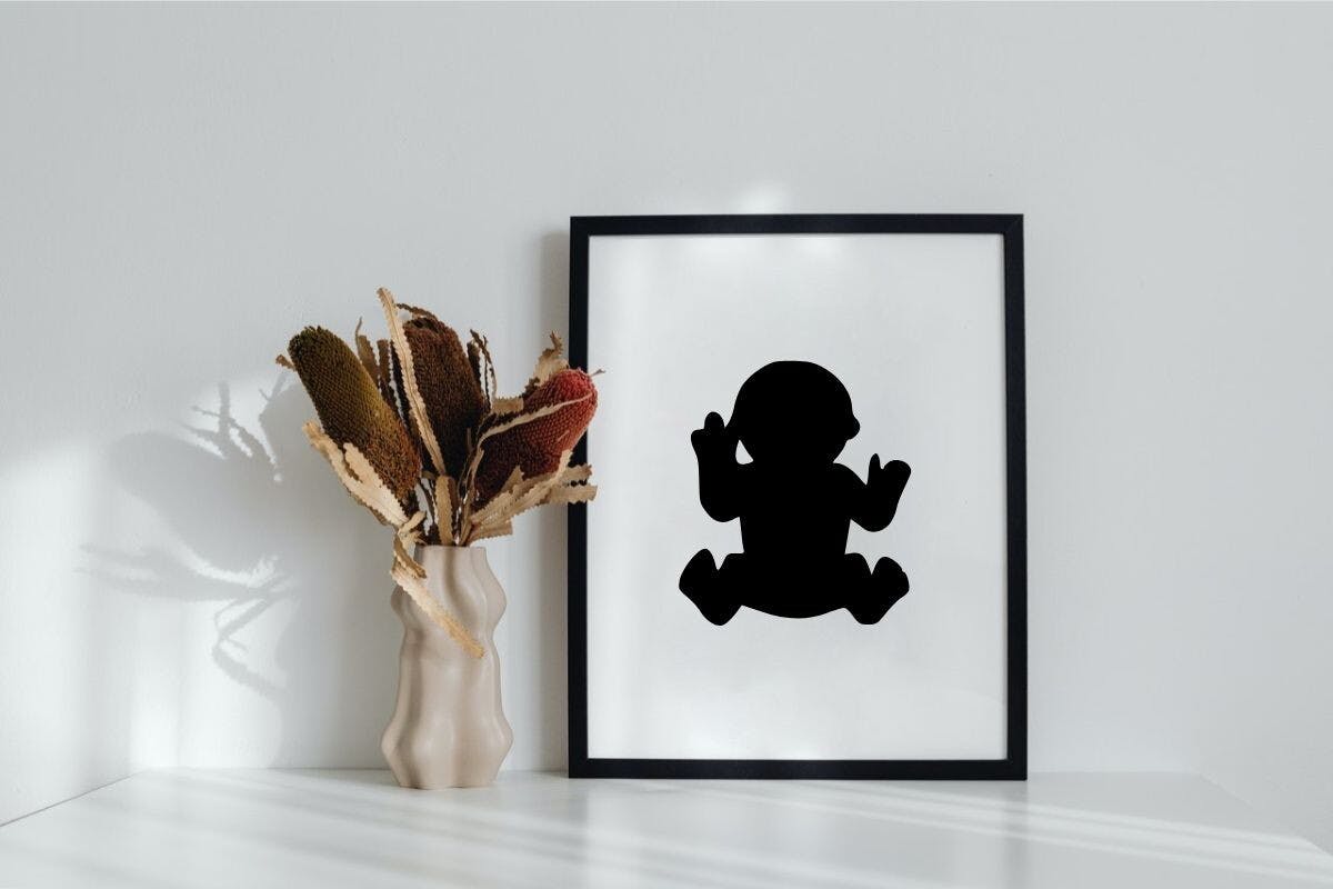 Cute Baby Silhouettes