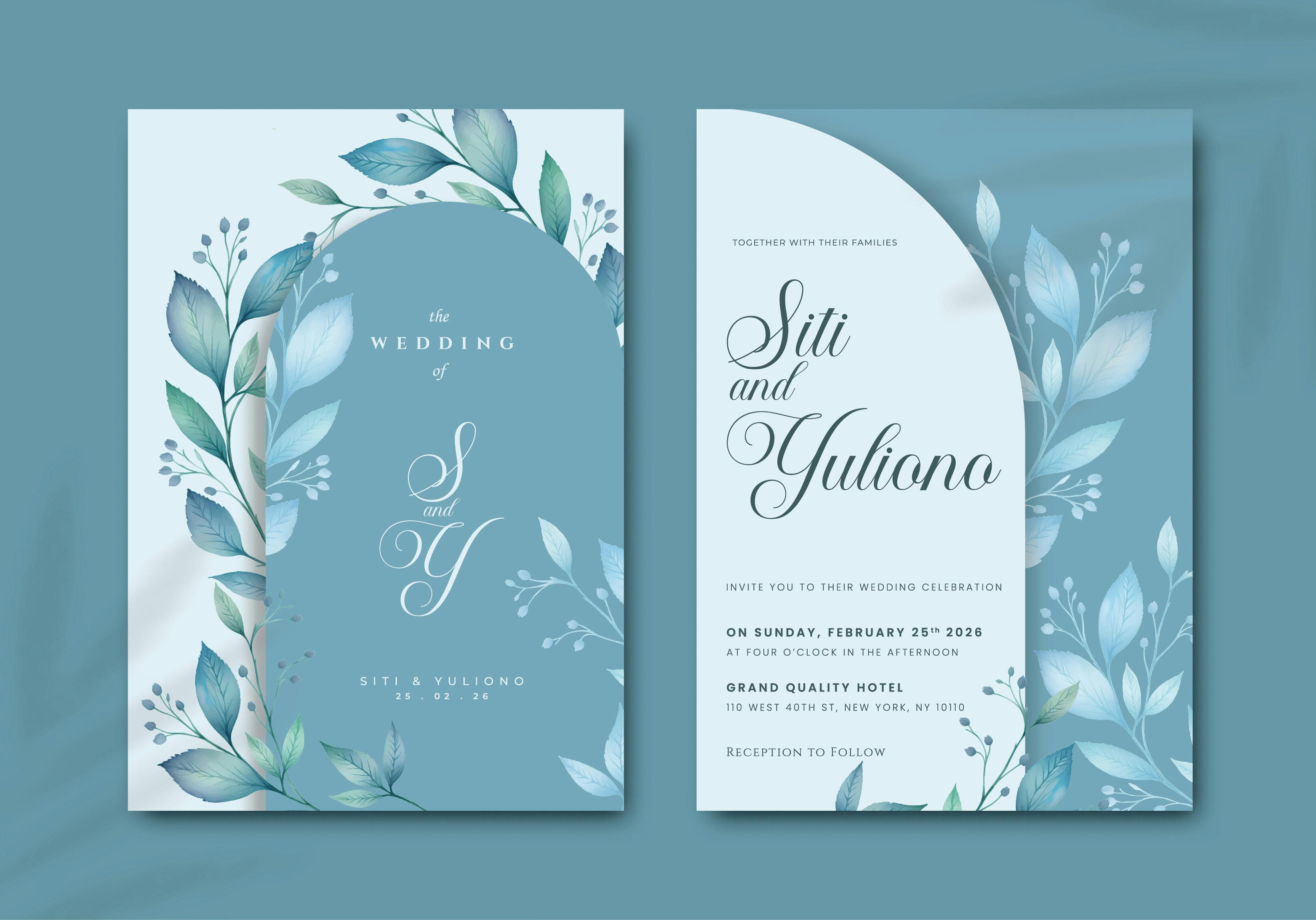 Wedding Invitation Example