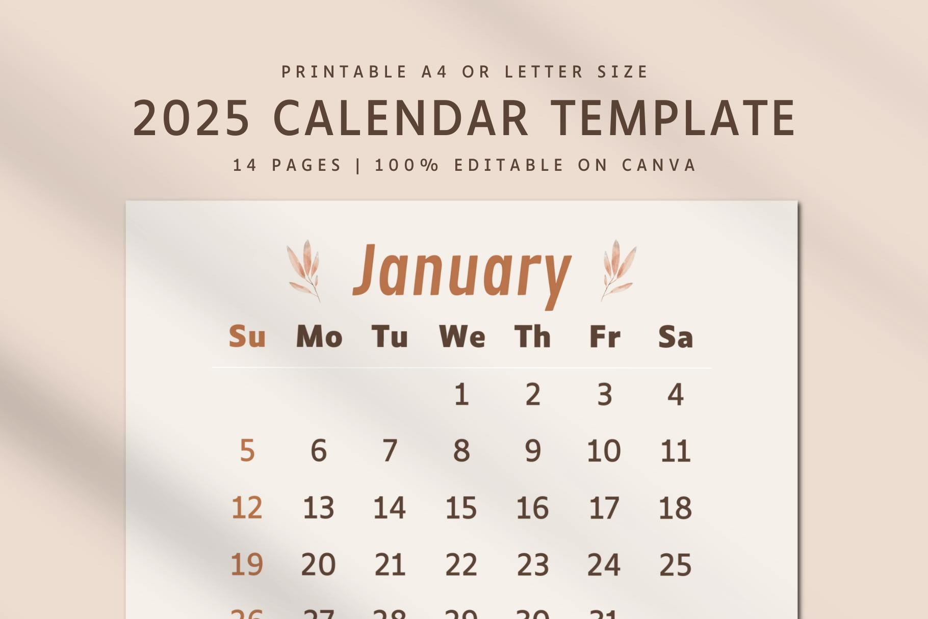 2025 Calendar Design