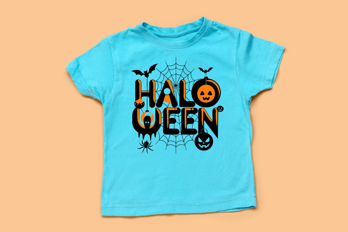 Halloween Typography Shirt