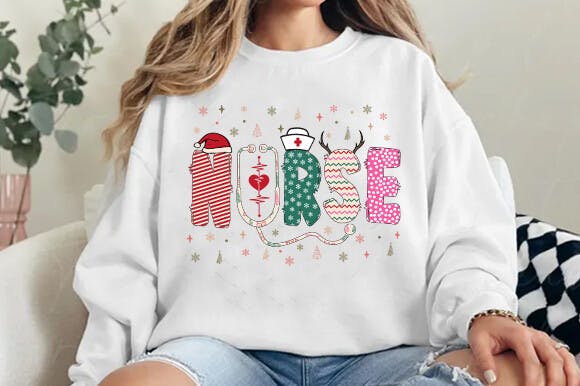 Christmas Nursing Sweatshirt