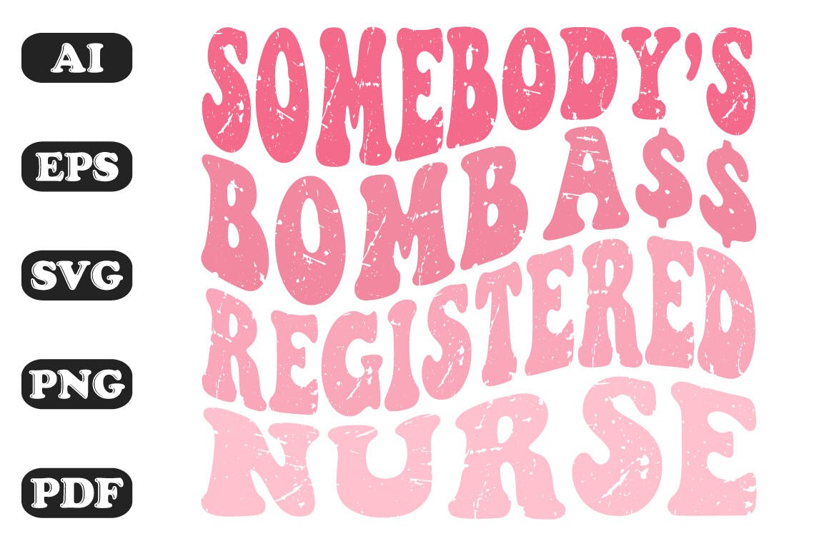 Somebody's Bomb Registered Nurse Design