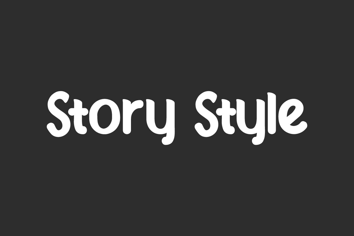 Enhance Designs with Charming Story Style Font