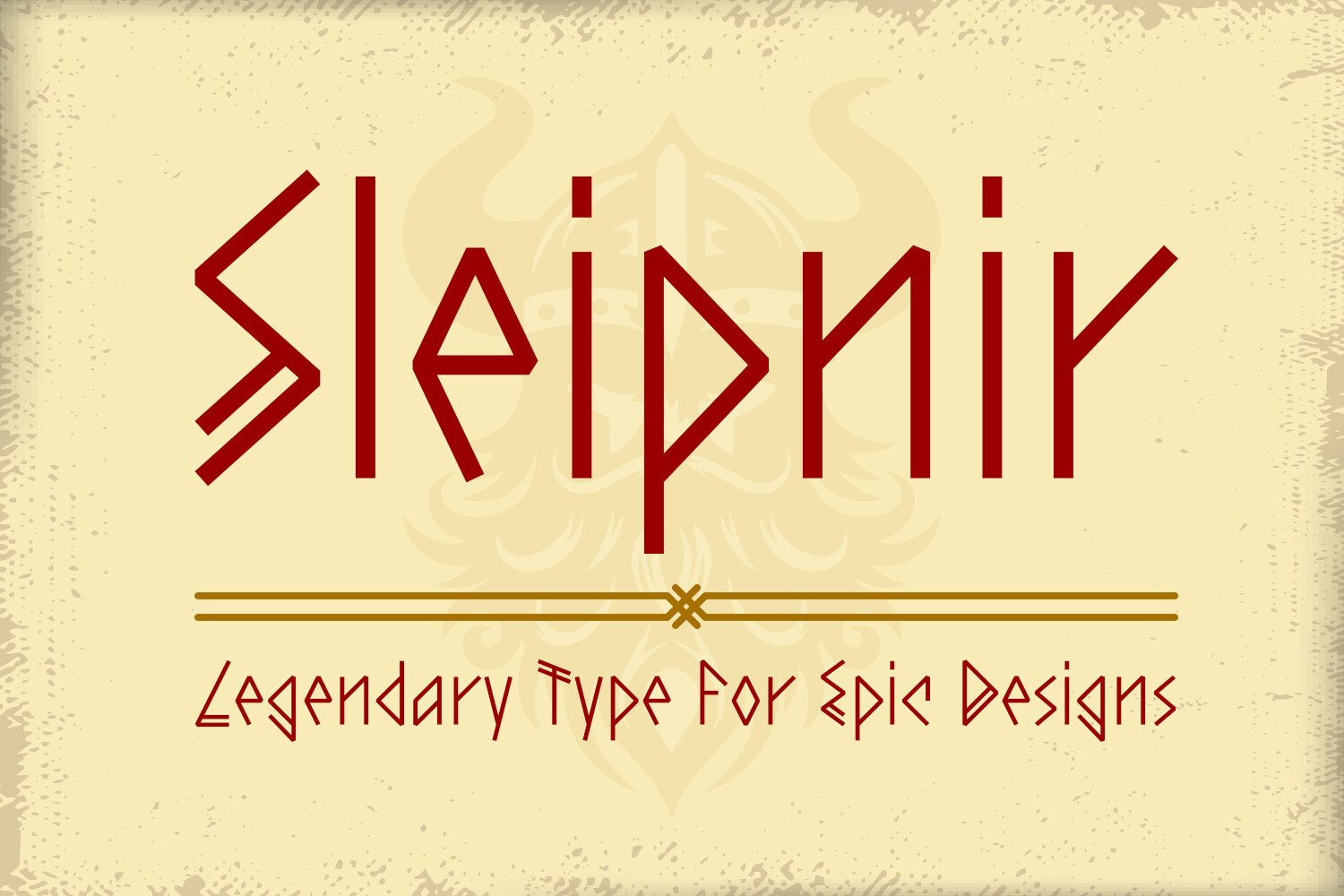 Sleipnir Font: Unleashing Creativity in Norse Mythology