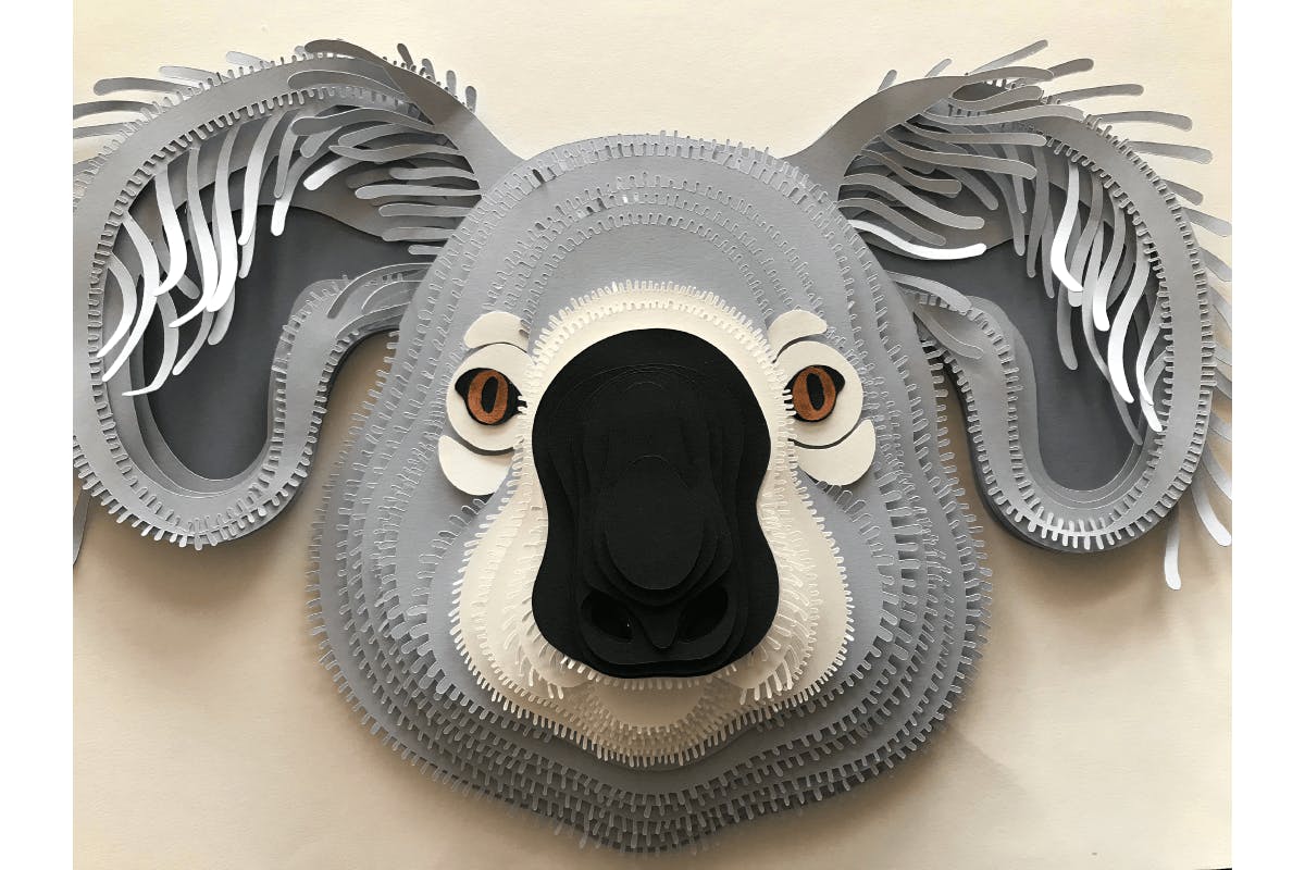 Koala Papercraft Assembly