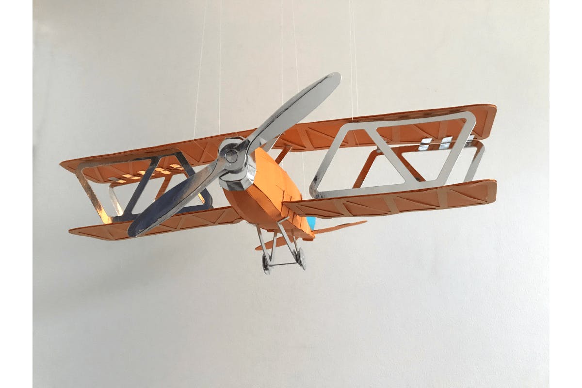 Biplane Model