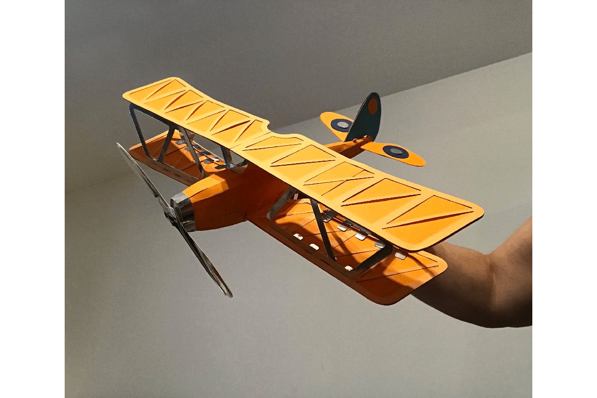 Biplane Model Assembly