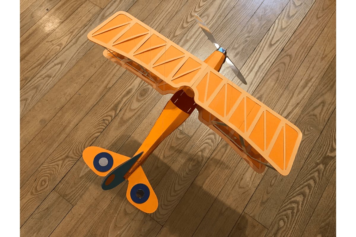 Biplane Model Inspiration