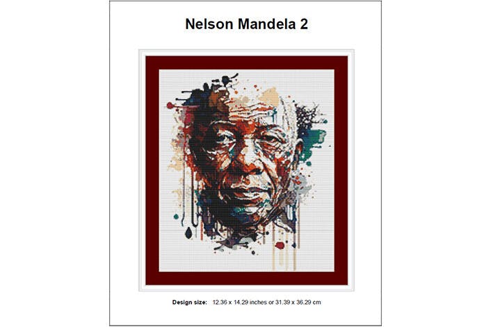 Mandela Stitch in 3 Sizes