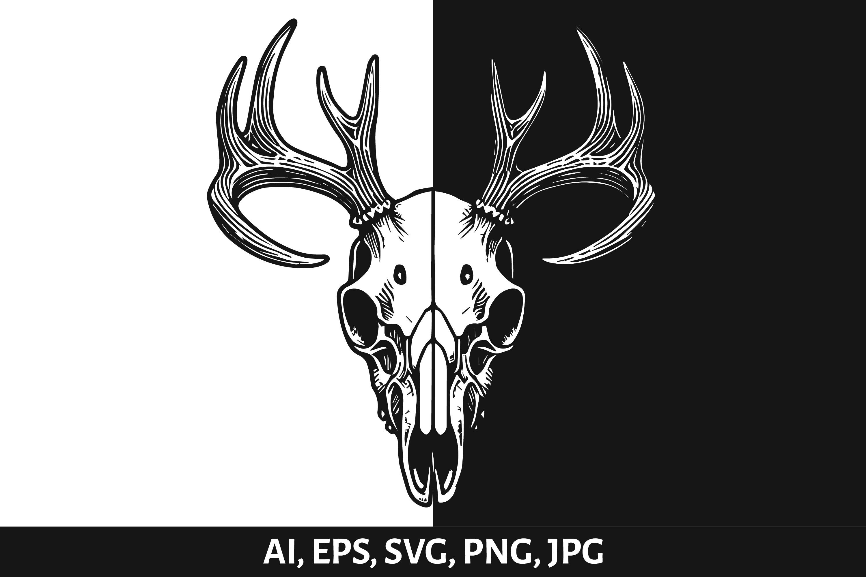 Deer Skull Design