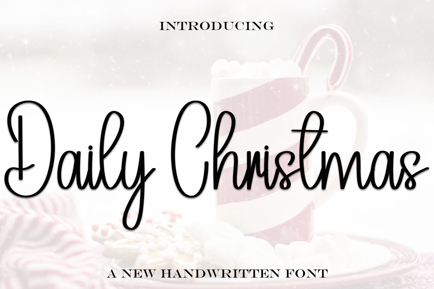 Embrace the Holidays with Daily Christmas Typeface