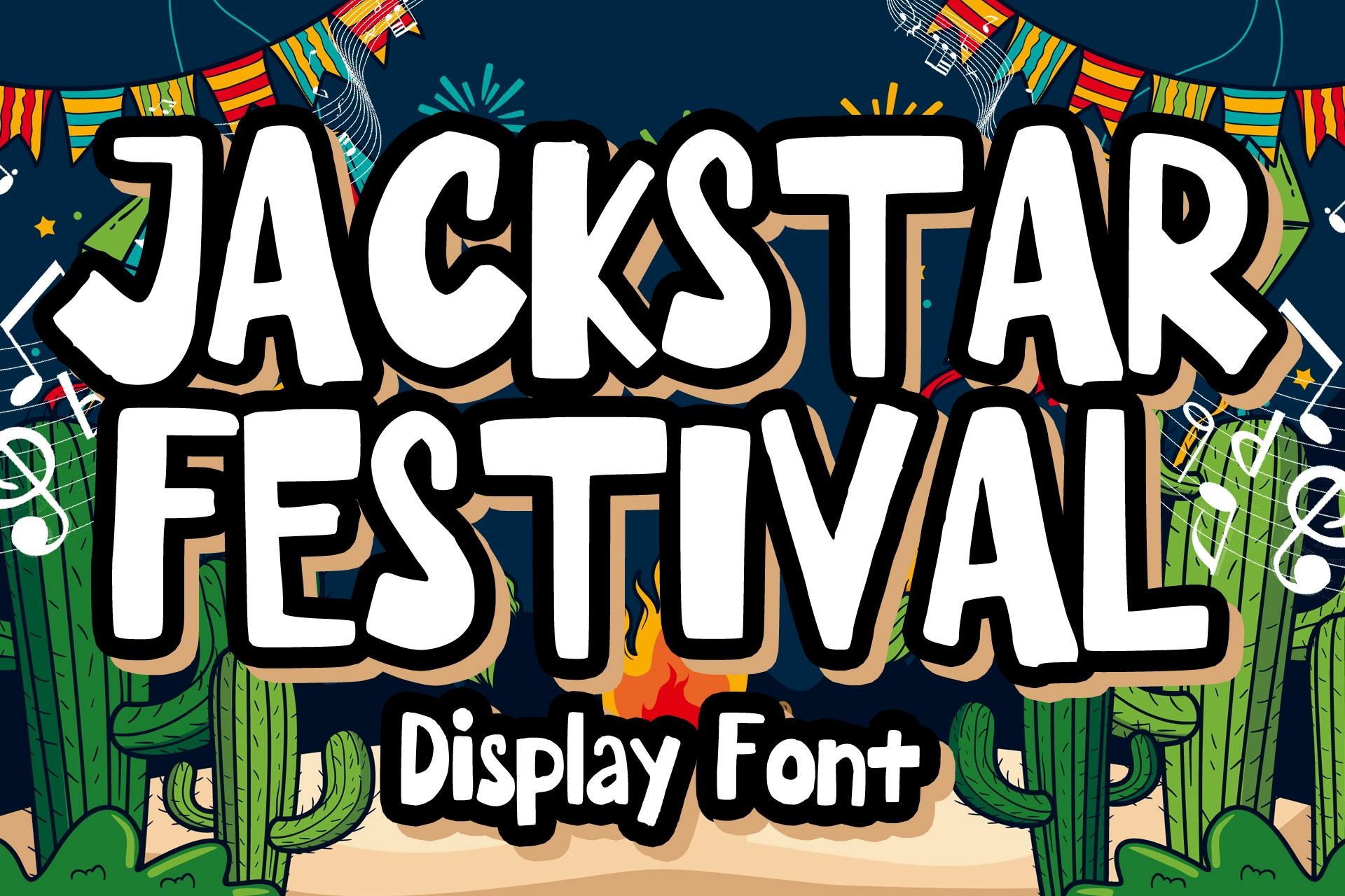 Jackstar Festival Font