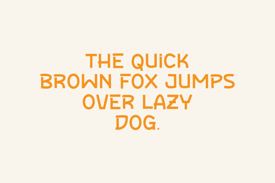 Doresa Font Sample 5