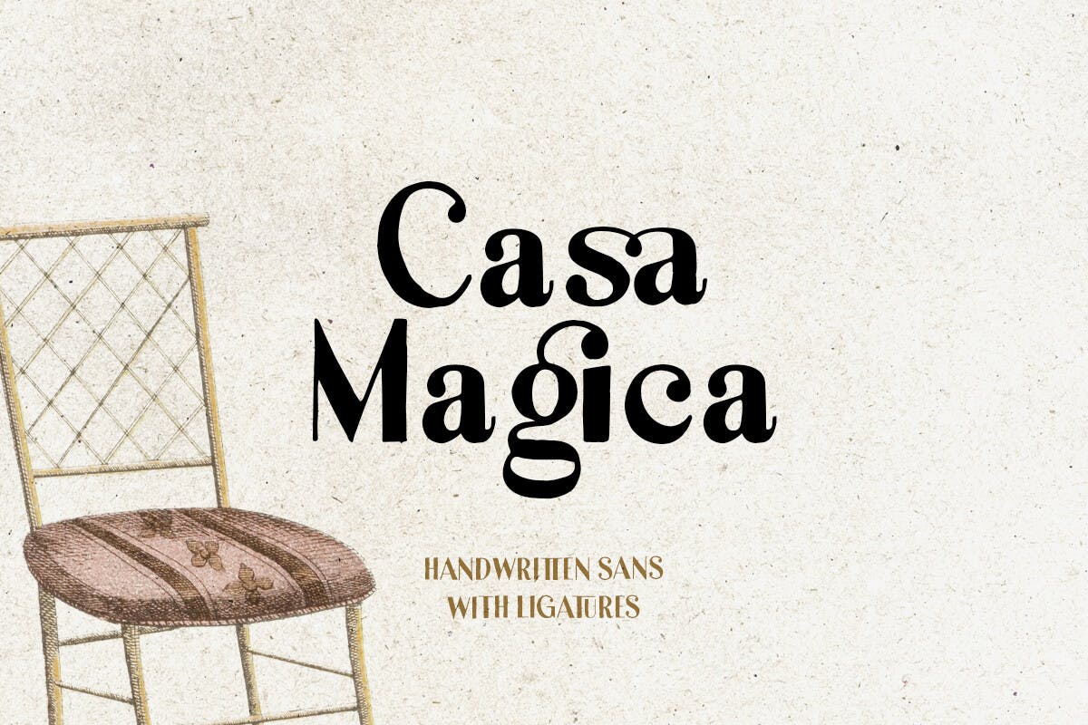 Casa Magica Font Inspiration 1