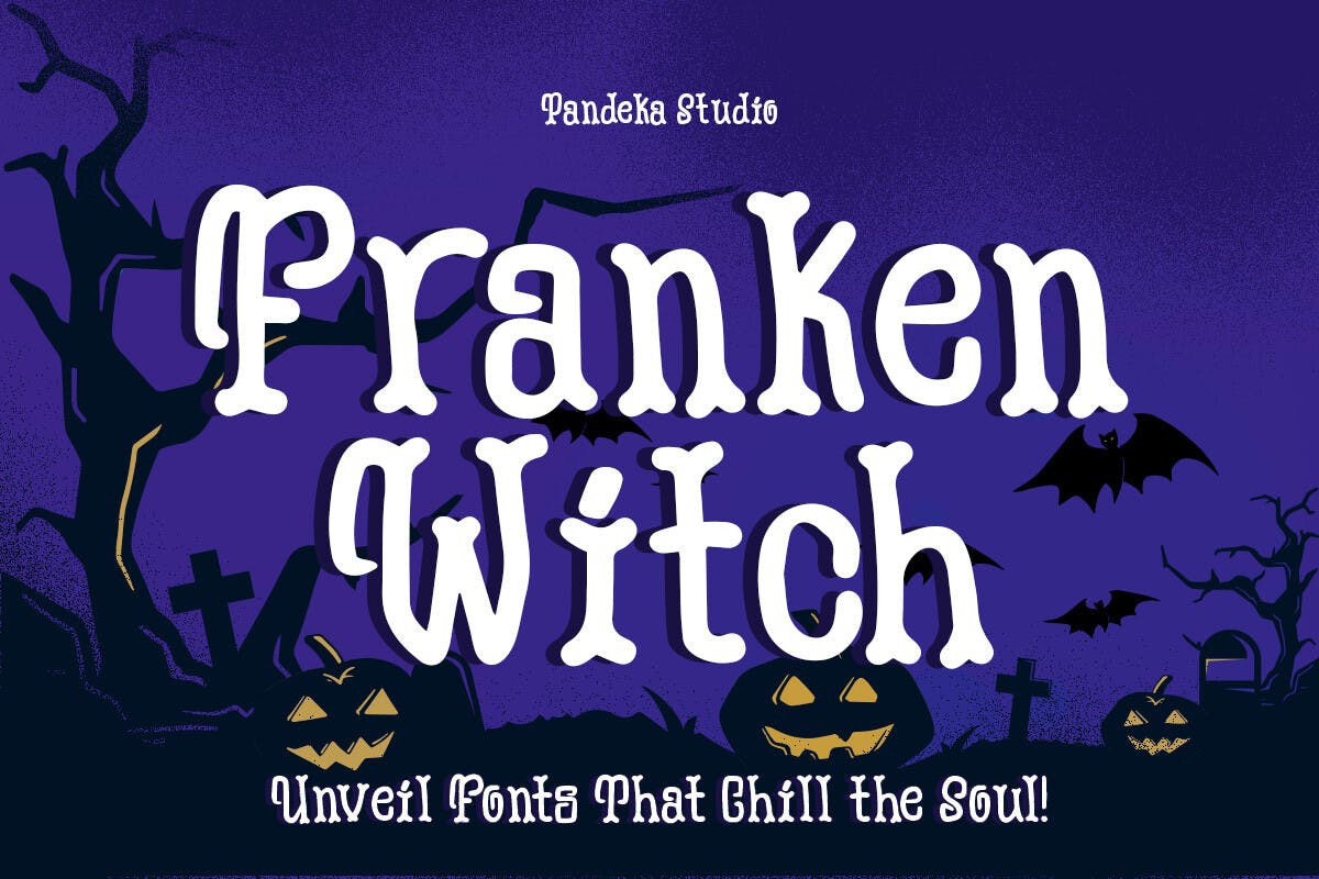 Franken Witch Font Inspiration