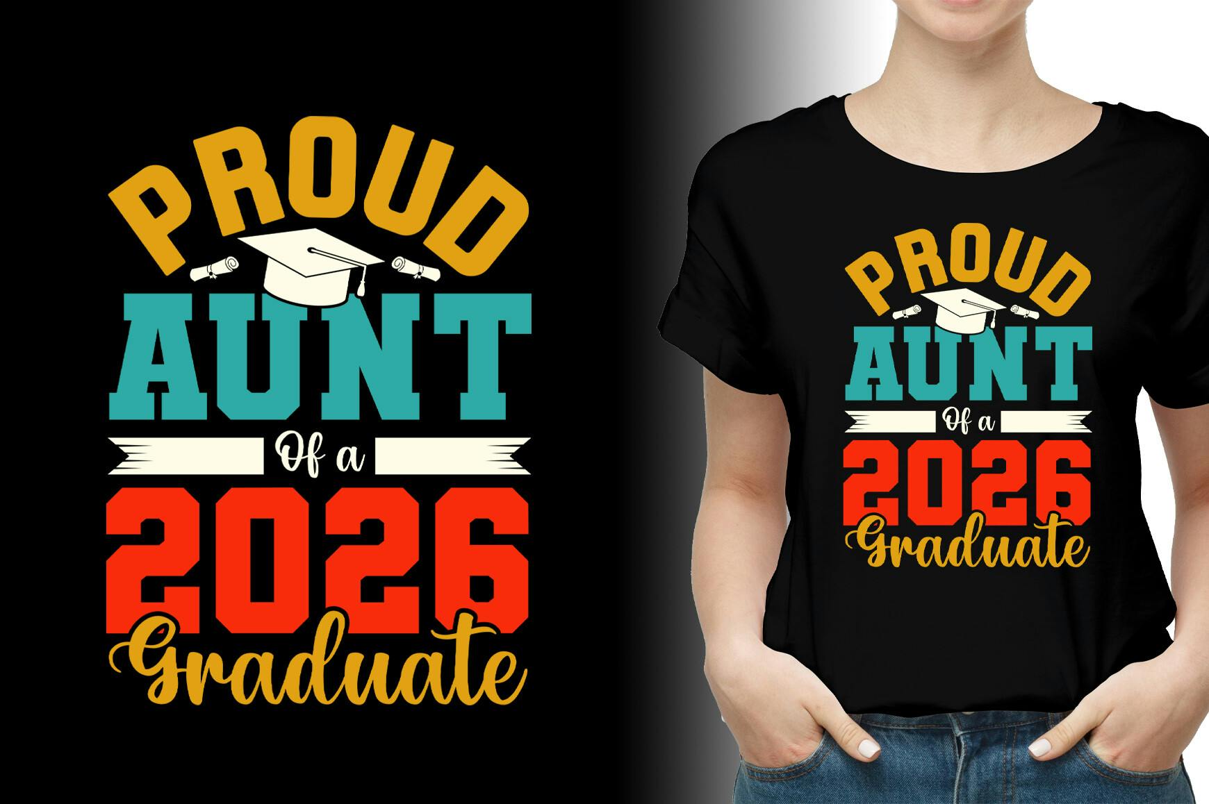 Proud Aunt T-Shirt Design