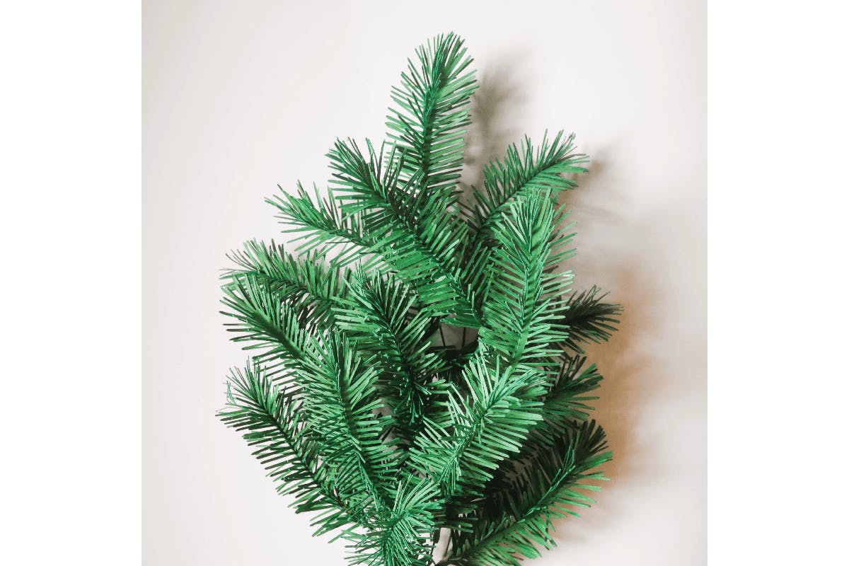 Pine Paper Art Creation