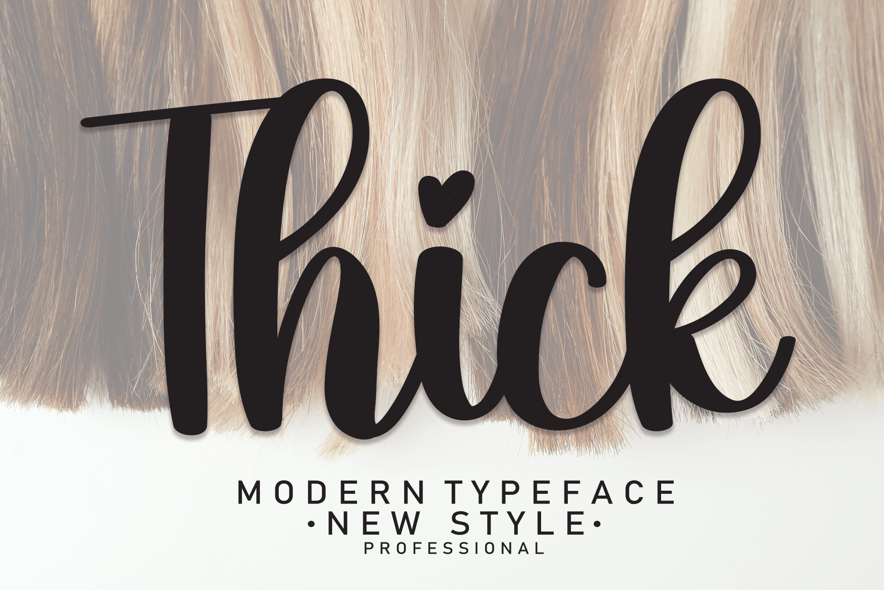 Enhance Designs with Thick's Stylish Letters