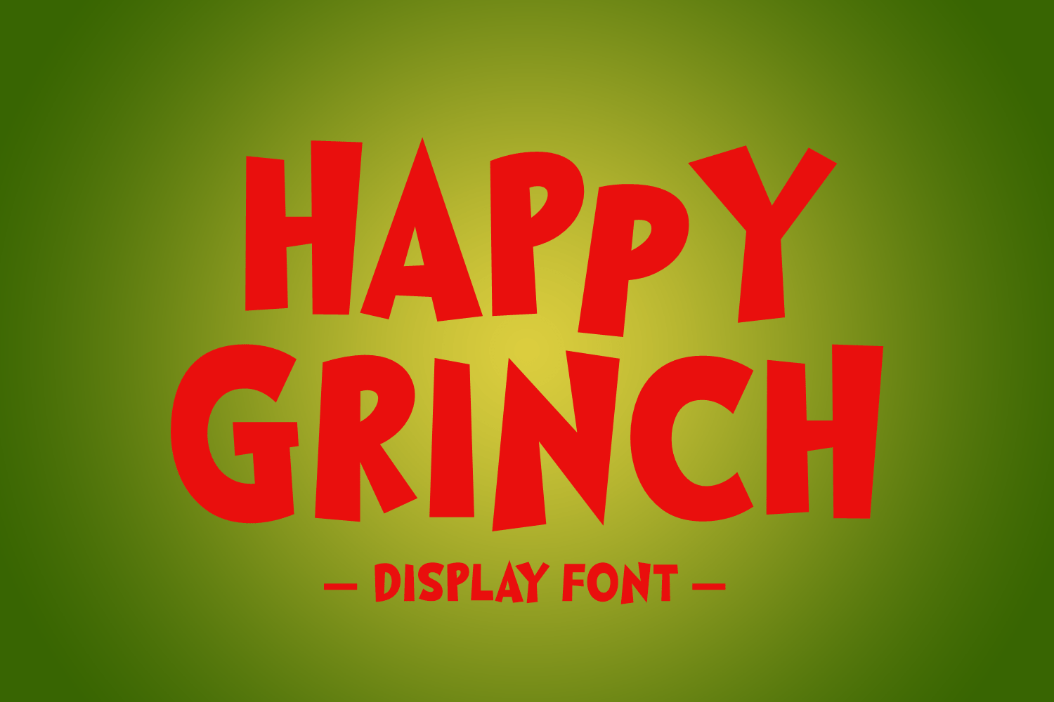 Using the Happy Grinch Font in Your Design Projects