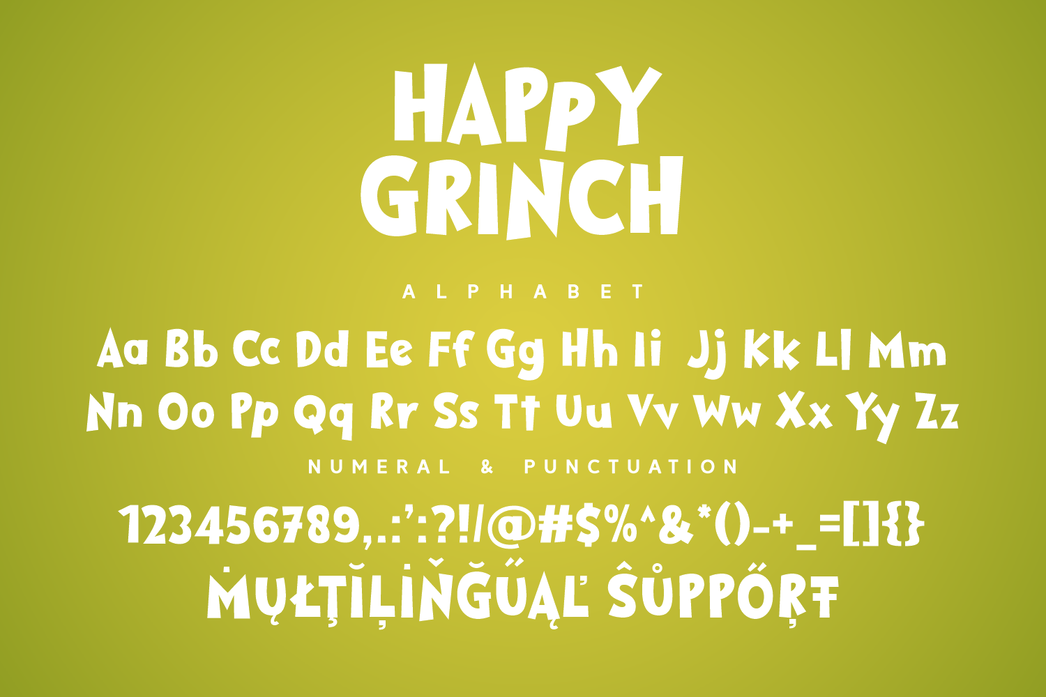 Happy Grinch in Use